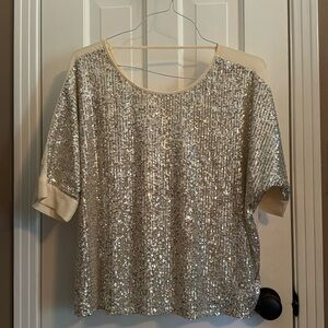 The Pants Store Sparkly Top NWT